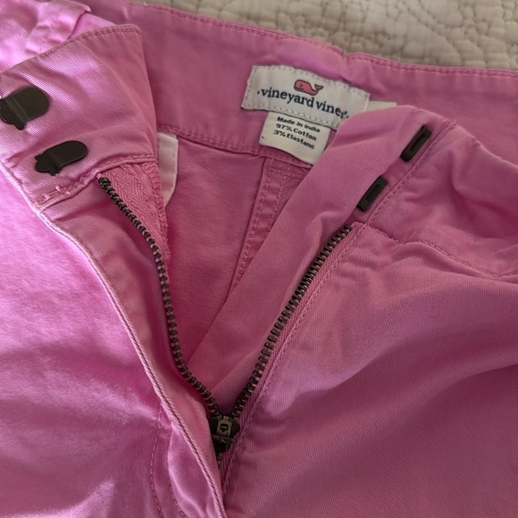 Vineyard Vines Light Pink Women's 3 1/2”shorts Size 12 - Picture 4 of 7
